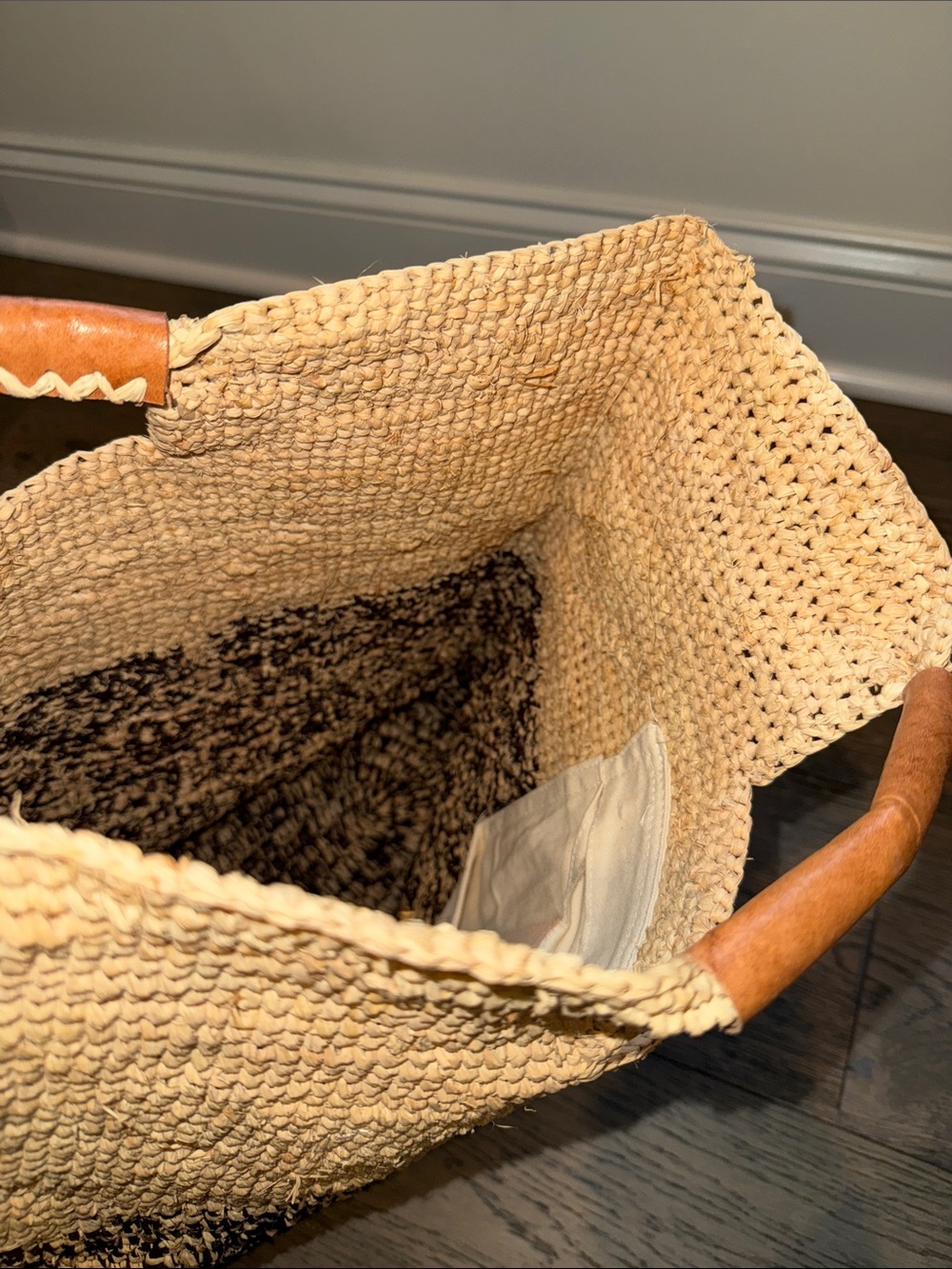 Able Raffia tote - Picture 10 of 12